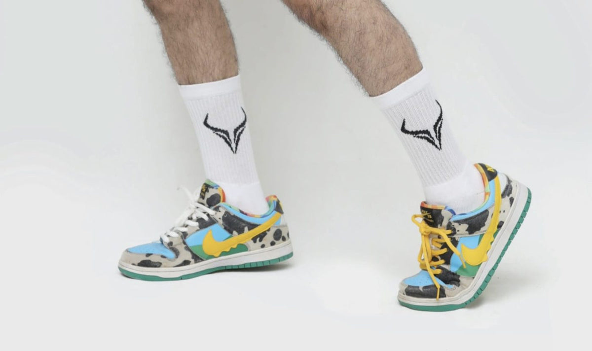 TORO Crew Socks — White