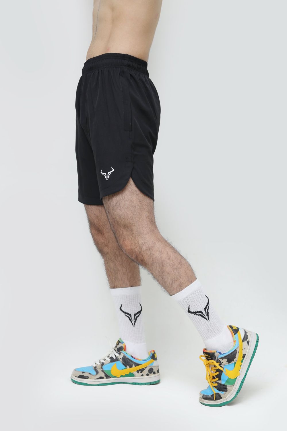 Charge Training Shorts — Jet Black