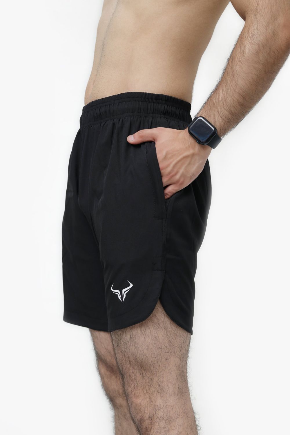 Charge Training Shorts — Jet Black